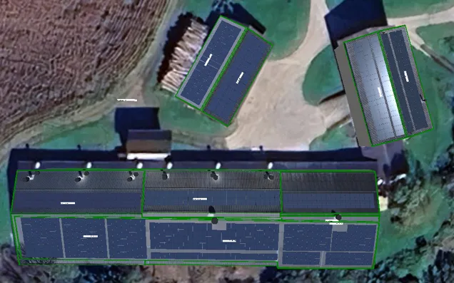 NR PV-Anlage Bio-Hühner-Hof Wölfnitz, Grafenstein (25 Jahre)